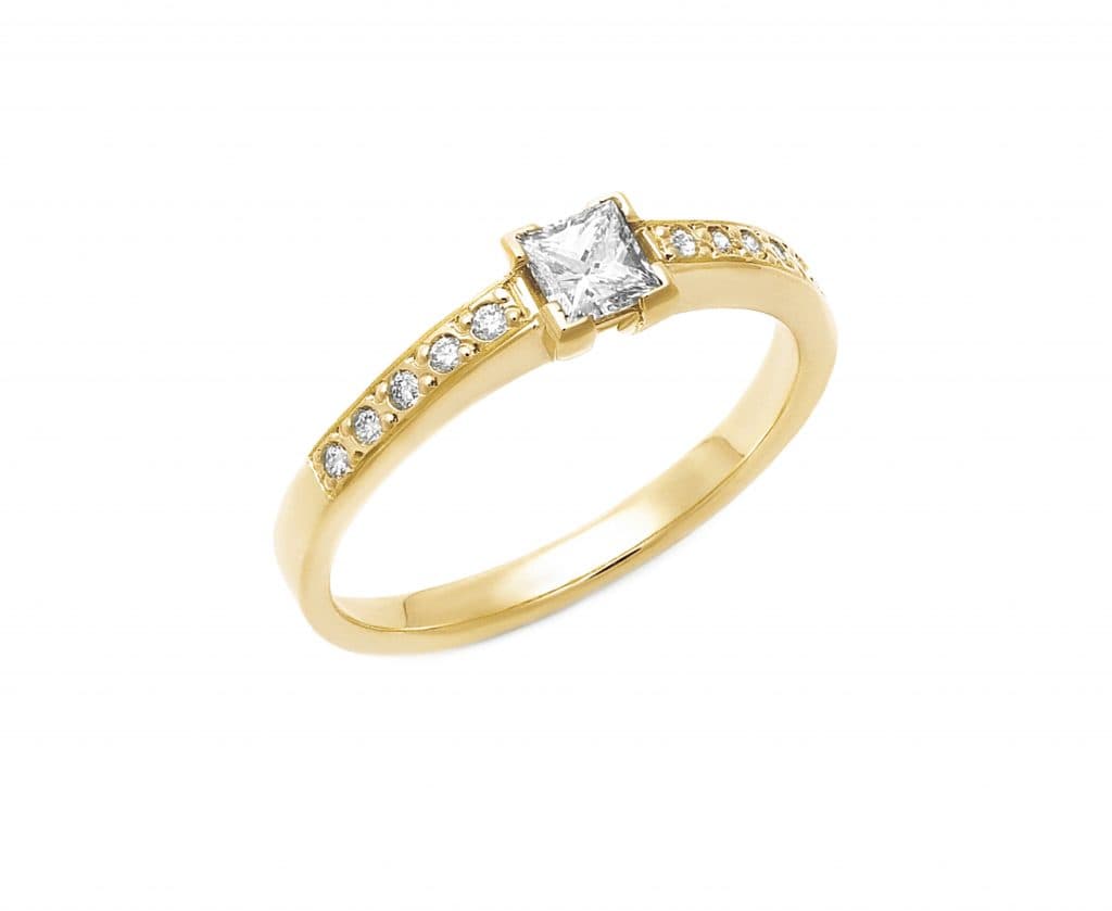 Zásnubní prsten vzor 8