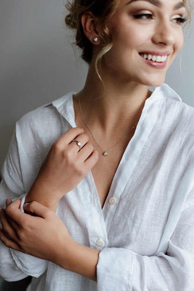 Diamantové náušnice - 3