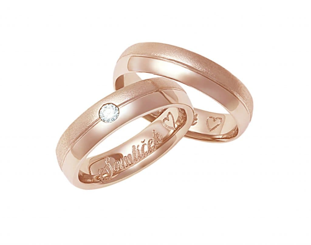 Snubní prsteny vzor 227 - 3